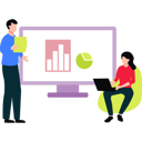 پیش‌نمایش فایل boy-is-working-on-chart-graph-on-laptop-11106268 از پک فضای کار اشتراکی و دورکاری