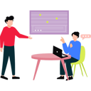 پیش‌نمایش فایل boys-are-discussing-business-11106330 از پک فضای کار اشتراکی و دورکاری