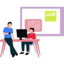 پیش‌نمایش فایل boys-are-working-on-graphical-data-11106288 از پک فضای کار اشتراکی و دورکاری