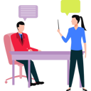 پیش‌نمایش فایل businesswoman-is-presenting-to-employee-11106344 از پک فضای کار اشتراکی و دورکاری