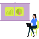 پیش‌نمایش فایل businesswoman-is-viewing-at-analytical-graph-11106278 از پک فضای کار اشتراکی و دورکاری
