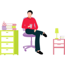 پیش‌نمایش فایل employee-took-break-from-office-11106341 از پک فضای کار اشتراکی و دورکاری