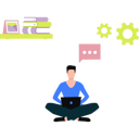 پیش‌نمایش فایل employee-works-from-remote-area-11106294 از پک فضای کار اشتراکی و دورکاری