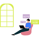 پیش‌نمایش فایل employee-works-on-business-deadlines-11106340 از پک فضای کار اشتراکی و دورکاری