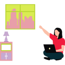 پیش‌نمایش فایل employee-works-on-remote-data-11106310 از پک فضای کار اشتراکی و دورکاری