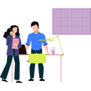 پیش‌نمایش فایل employees-are-discussing-on-business-presentation-11106289 از پک فضای کار اشتراکی و دورکاری
