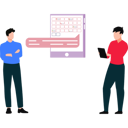 پیش‌نمایش فایل employees-are-preparing-to-do-list-11106317 از پک فضای کار اشتراکی و دورکاری