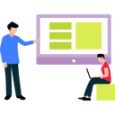 پیش‌نمایش فایل employees-are-presenting-data-11106332 از پک فضای کار اشتراکی و دورکاری