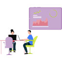 پیش‌نمایش فایل people-are-discussing-business-presentation-11106285 از پک فضای کار اشتراکی و دورکاری