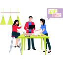 پیش‌نمایش فایل team-is-discussing-business-growth-11106297 از پک فضای کار اشتراکی و دورکاری