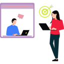 پیش‌نمایش فایل team-works-on-online-goals-11106276 از پک فضای کار اشتراکی و دورکاری