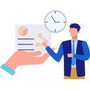 پیش‌نمایش فایل businessman-looking-at-business-pie-chart-11399287 از پک زمان