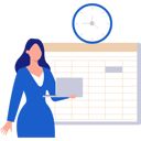 پیش‌نمایش فایل girl-looking-at-calendar-11399263 از پک زمان