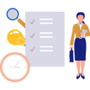 پیش‌نمایش فایل girl-standing-near-checklist-11399265 از پک زمان