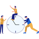 پیش‌نمایش فایل two-boys-working-on-time-management-11399259 از پک زمان
