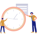 پیش‌نمایش فایل two-bsuinessman-talking-about-time-management-11399247 از پک زمان