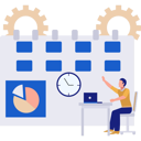 پیش‌نمایش فایل young-man-looking-at-calendar-11399283 از پک زمان