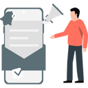 پیش‌نمایش فایل boy-pointing-mobile-notification-11399051 از پک تخفیف و پیشنهاد ویژه
