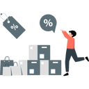 پیش‌نمایش فایل boy-pointing-shopping-discount-11398985 از پک تخفیف و پیشنهاد ویژه