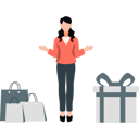 پیش‌نمایش فایل girl-standing-near-shopping-bags-11399062 از پک تخفیف و پیشنهاد ویژه