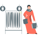 پیش‌نمایش فایل hijab-woman-doing-shopping-in-sale-11399029 از پک تخفیف و پیشنهاد ویژه