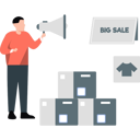 پیش‌نمایش فایل man-announcing-sale-on-clothes-11398987 از پک تخفیف و پیشنهاد ویژه