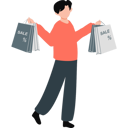 پیش‌نمایش فایل man-holding-shopping-bag-11399035 از پک تخفیف و پیشنهاد ویژه