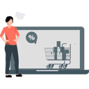 پیش‌نمایش فایل man-standing-with-laptop-while-looking-online-shopping-11399065 از پک تخفیف و پیشنهاد ویژه