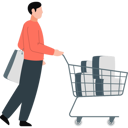 پیش‌نمایش فایل man-walking-with-shopping-cart-11399053 از پک تخفیف و پیشنهاد ویژه