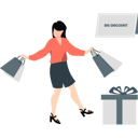 پیش‌نمایش فایل woman-happy-with-shopping-11399048 از پک تخفیف و پیشنهاد ویژه