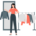 پیش‌نمایش فایل woman-looking-cloth-11398981 از پک تخفیف و پیشنهاد ویژه