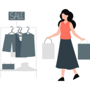 پیش‌نمایش فایل woman-shopping-clothes-11399034 از پک تخفیف و پیشنهاد ویژه