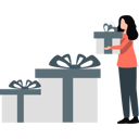 پیش‌نمایش فایل woman-standing-near-gifts-11398994 از پک تخفیف و پیشنهاد ویژه