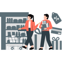 پیش‌نمایش فایل young-boy-and-girl-going-for-grocery-shopping-11399063 از پک تخفیف و پیشنهاد ویژه