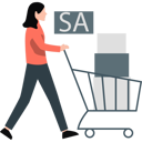 پیش‌نمایش فایل young-girl-walking-with-shopping-trolley-11399016 از پک تخفیف و پیشنهاد ویژه