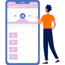 پیش‌نمایش فایل girl-seeing-videos-on-mobile-11882068 از پک پخش‌کننده ویدئو