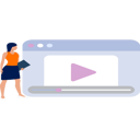 پیش‌نمایش فایل girl-staring-at-playing-video-11882048 از پک پخش‌کننده ویدئو