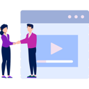 پیش‌نمایش فایل two-video-investors-shaking-hands-11882042 از پک پخش‌کننده ویدئو