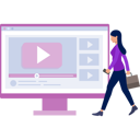 پیش‌نمایش فایل woman-watching-videos-on-go-11882072 از پک پخش‌کننده ویدئو