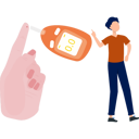 پیش‌نمایش فایل boy-taking-blood-to-test-sugar-level-11860439 از پک دیابت
