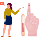 پیش‌نمایش فایل girl-briefing-about-diabetes-11860414 از پک دیابت
