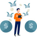 پیش‌نمایش فایل boy-earning-money-online-11860833 از پک حقوق ماهیانه، روز پرداخت