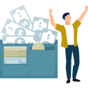پیش‌نمایش فایل boy-happy-to-get-money-11860823 از پک حقوق ماهیانه، روز پرداخت