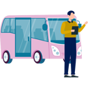 پیش‌نمایش فایل boy-booking-online-cab-11881929 از پک اتوبوس مسافرتی
