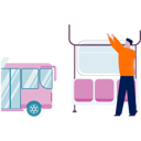 پیش‌نمایش فایل boy-standing-in-bus-11881982 از پک اتوبوس مسافرتی