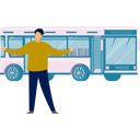 پیش‌نمایش فایل bus-coming-from-trip-11881964 از پک اتوبوس مسافرتی