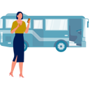 پیش‌نمایش فایل girl-enjoying-break-during-travel-11881948 از پک اتوبوس مسافرتی