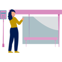 پیش‌نمایش فایل girl-pointing-at-bus-stop-11881984 از پک اتوبوس مسافرتی