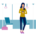 پیش‌نمایش فایل girl-standing-in-bus-11881937 از پک اتوبوس مسافرتی
