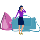 پیش‌نمایش فایل girl-standing-with-travel-baggage-11882008 از پک اتوبوس مسافرتی